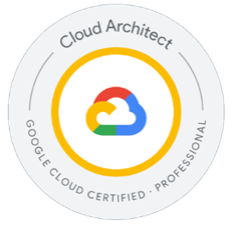 Google Professional Cloud Architect badge