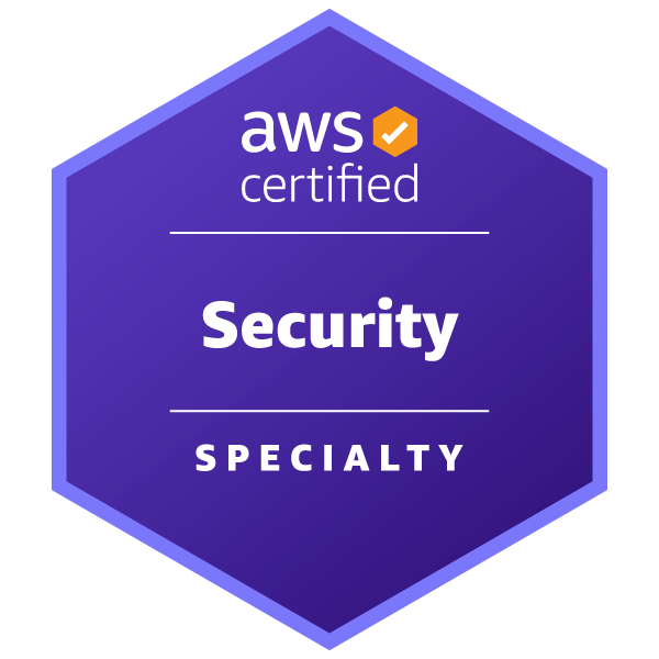AWS Security Specialty badge